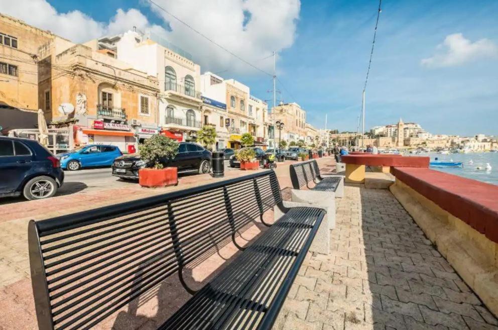 Sea View 2 Bedroom Apartment Марсаскала Экстерьер фото